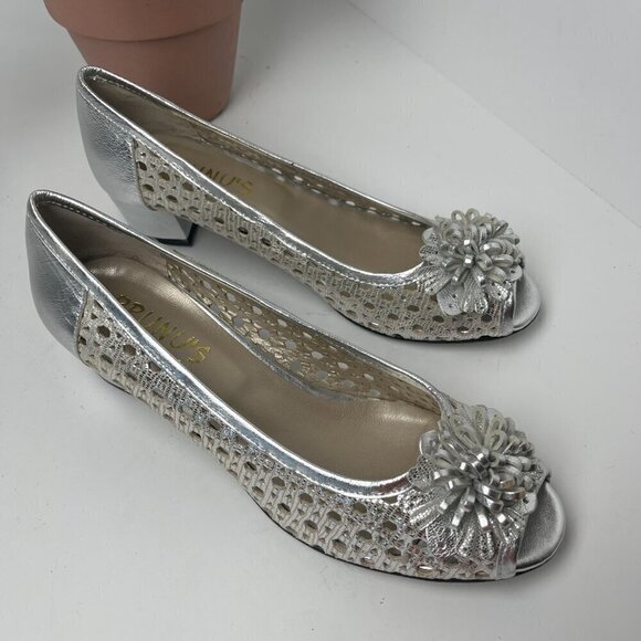 Brunu's Made in Portugal Silver Heels  Size EU40 - Picture 9 of 10